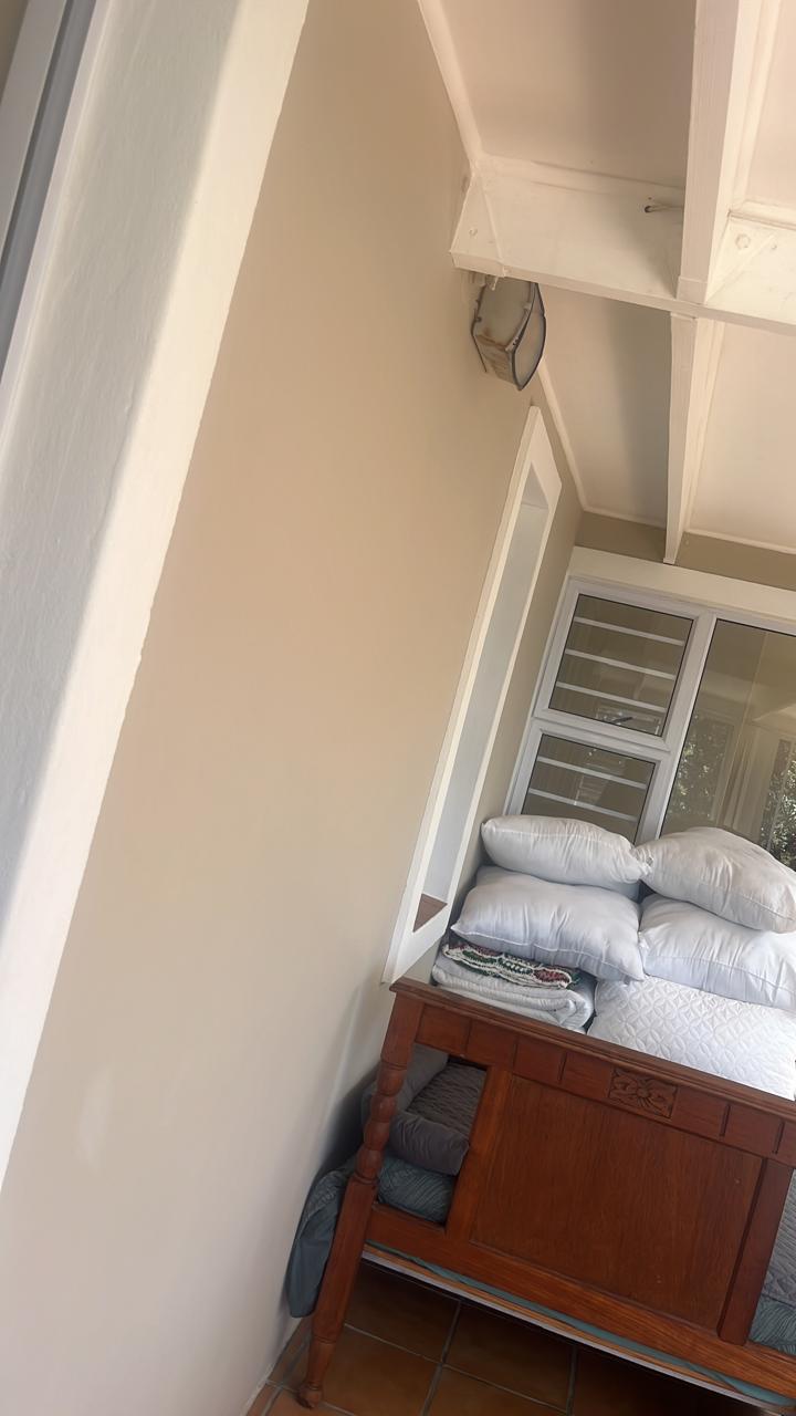 Bedroom interior — painting complete