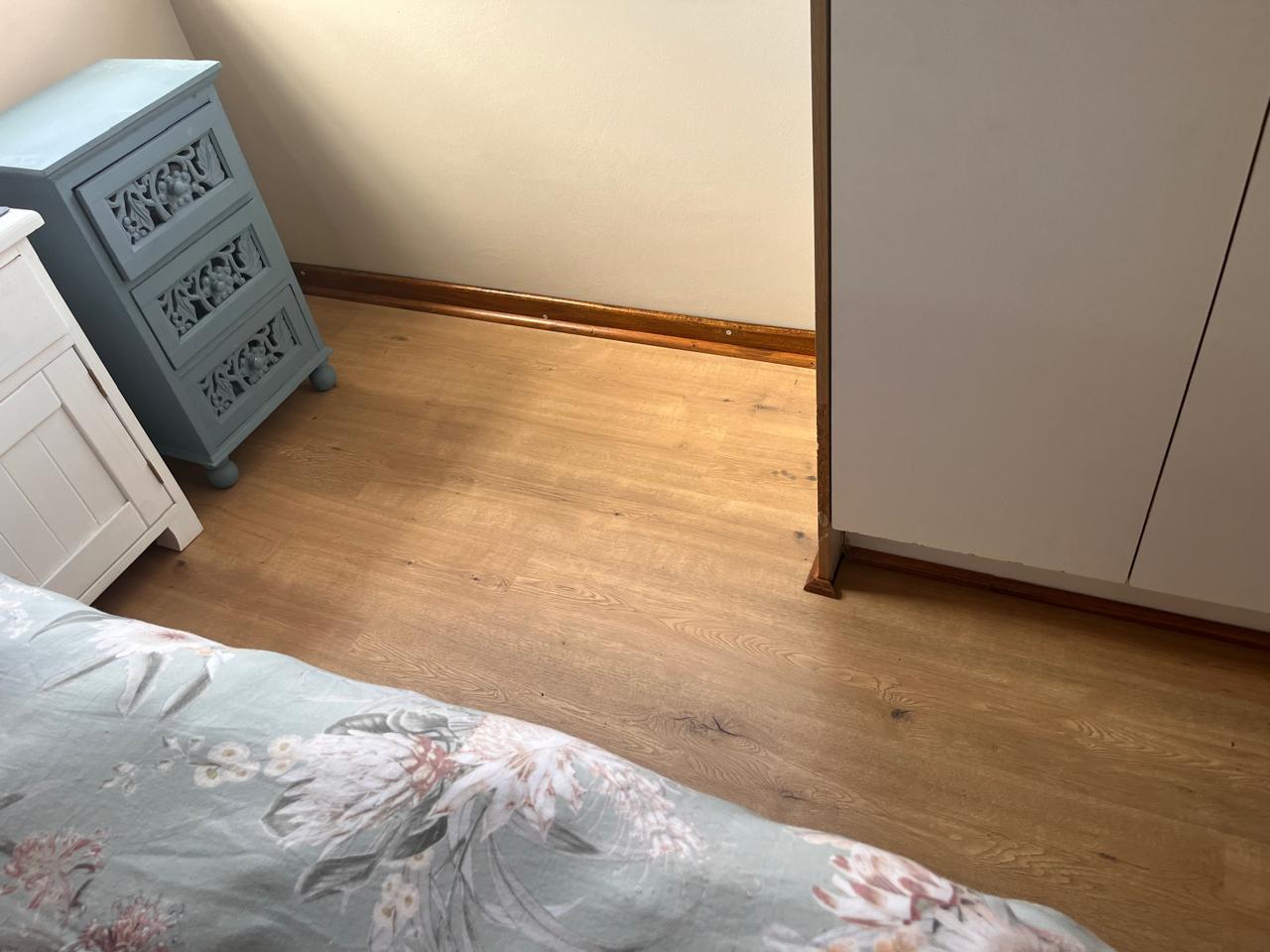 Interior room — painting completed